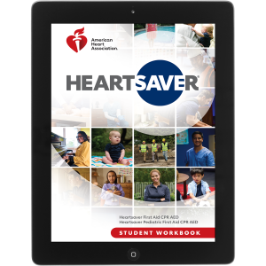 Heartsaver® First Aid CPR AED Student Workbook eBook (International English) | 25-2809